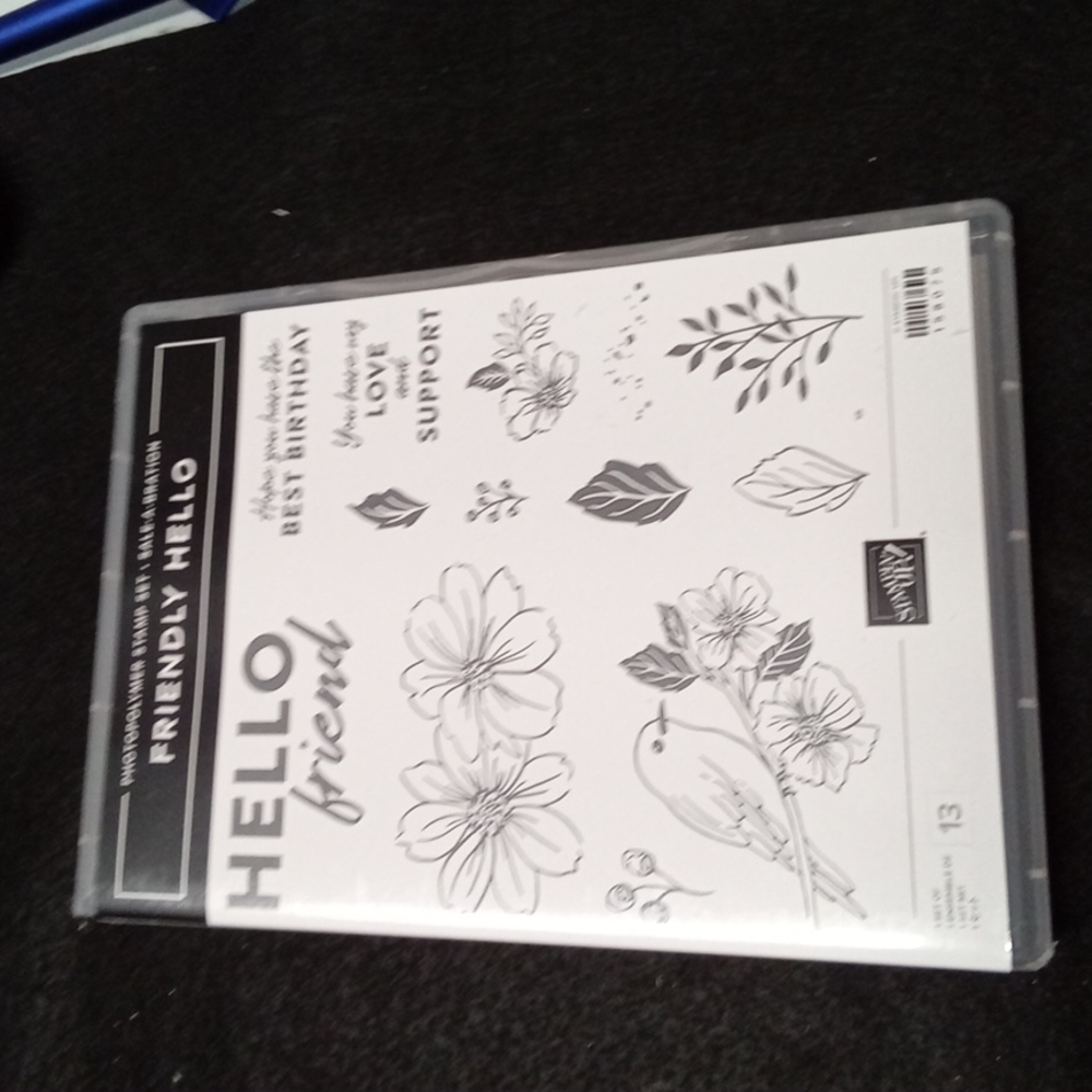 Stampin Up! "Friendly Hello" stamp set